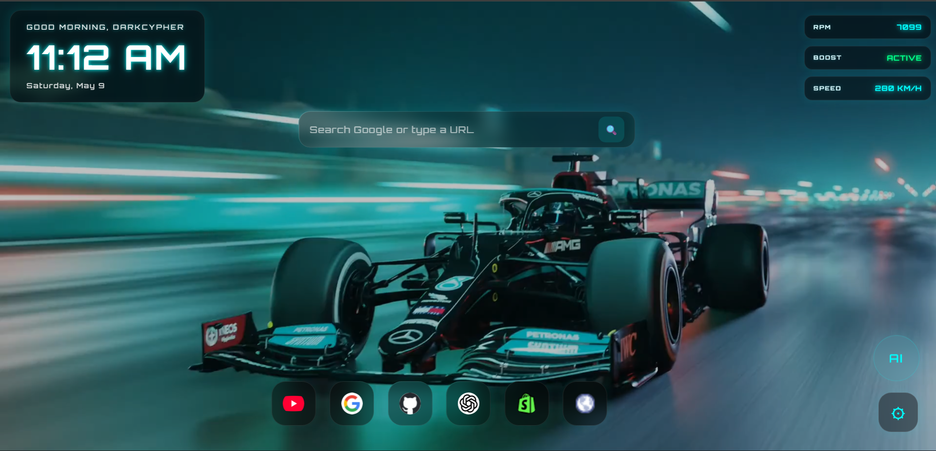 Dashboard preview